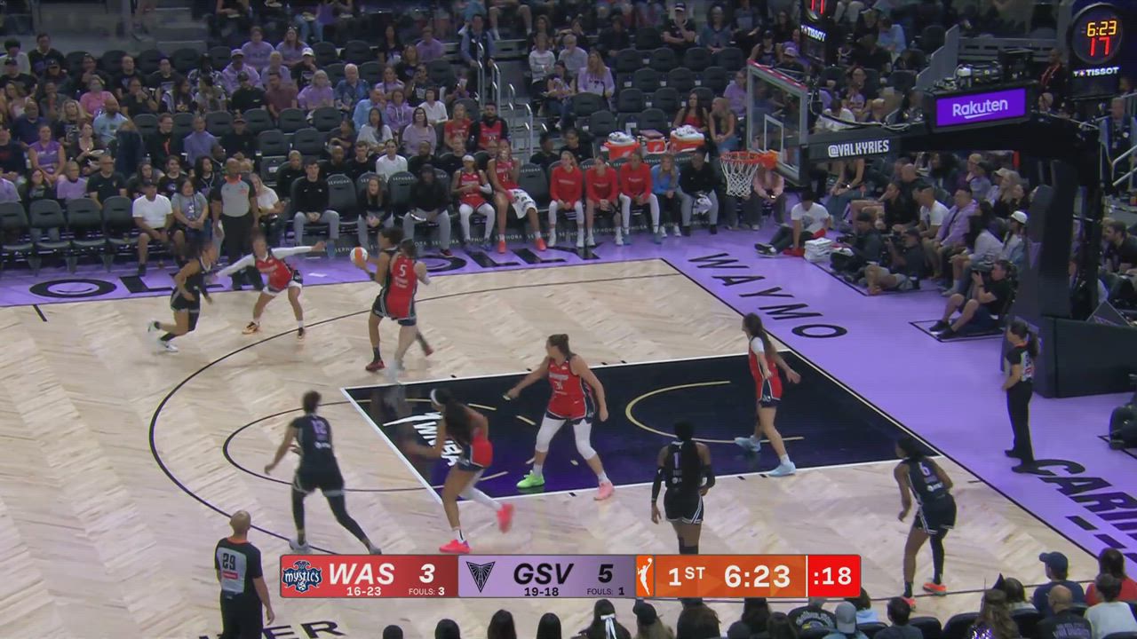 Highlights: Kaila Charles Records 16 Points vs. Washington Mystics | 8/30/25